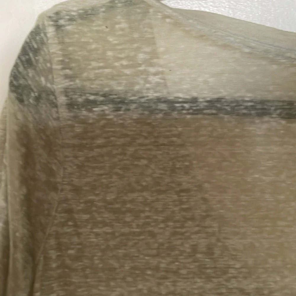 Urban Outfitters tee. Very thin. Pre-washed look. Yellow-green. Large. Nice. - Picture 3 of 7